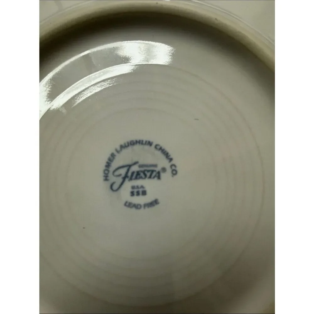 Homer Laughlin Fiesta Halloween Haunted House Pottery Plates - Set of 2 Retired